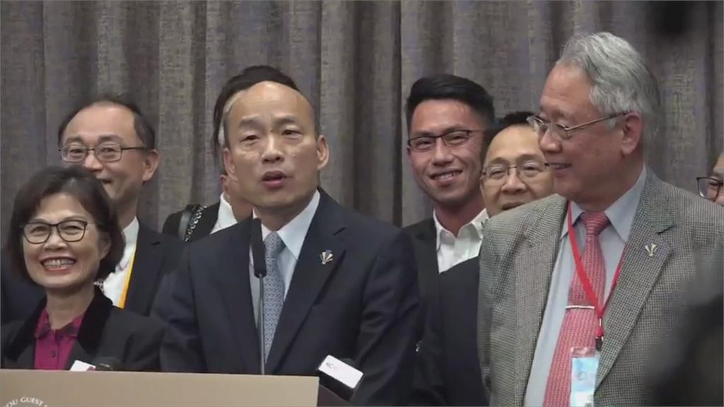 傳藍營徵召選總統？ 韓國瑜：2020不在考量內