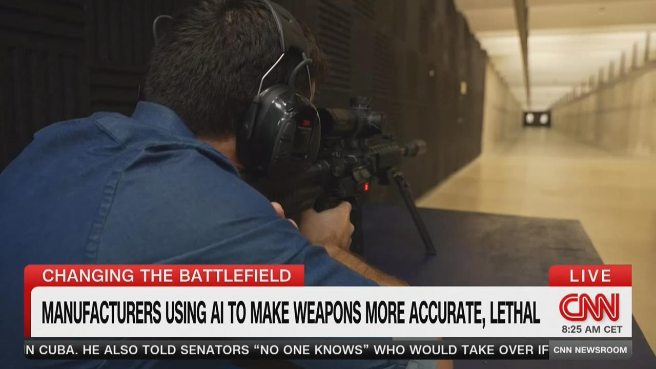 以色列軍火商開發AI槍枝　精準度殺傷力顯著提升