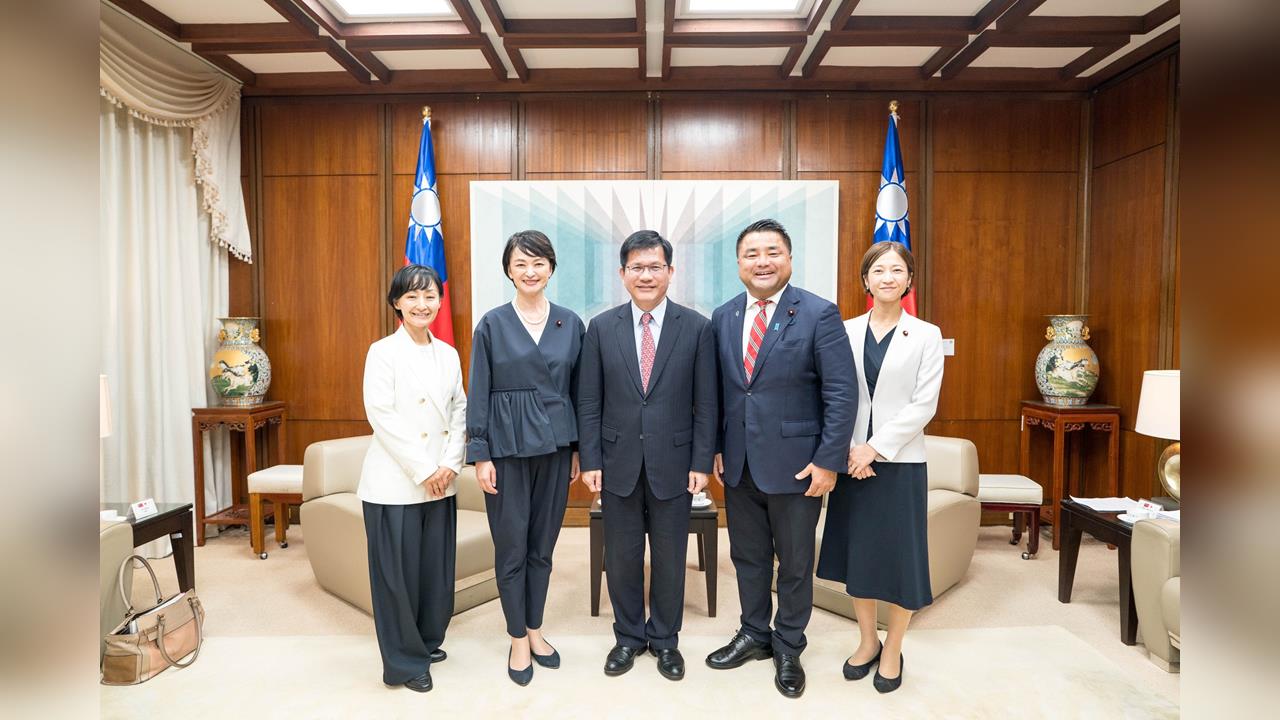 快新聞／接見日本眾議員太榮志訪團　林佳龍：期盼挺台加入CPTPP