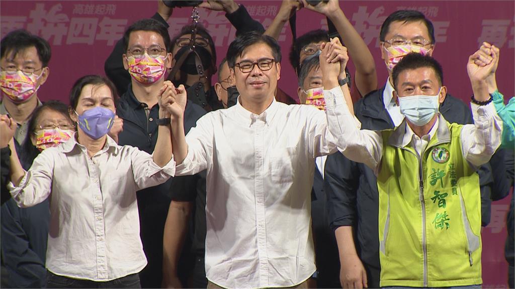 守住高雄連任成功　接下代理黨主席？陳其邁：尊重黨內機制