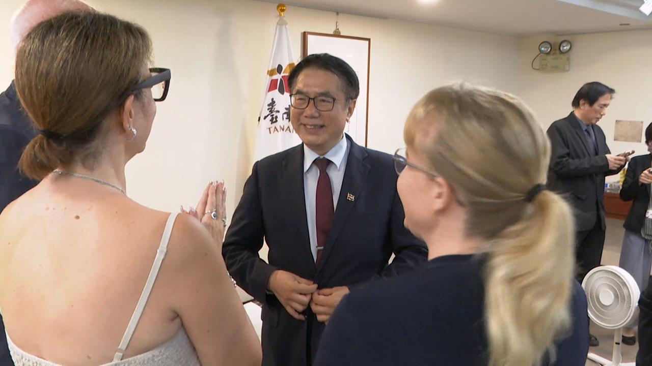 美國跨州議會領袖團訪台南 黃偉哲:希望有更多深入交流