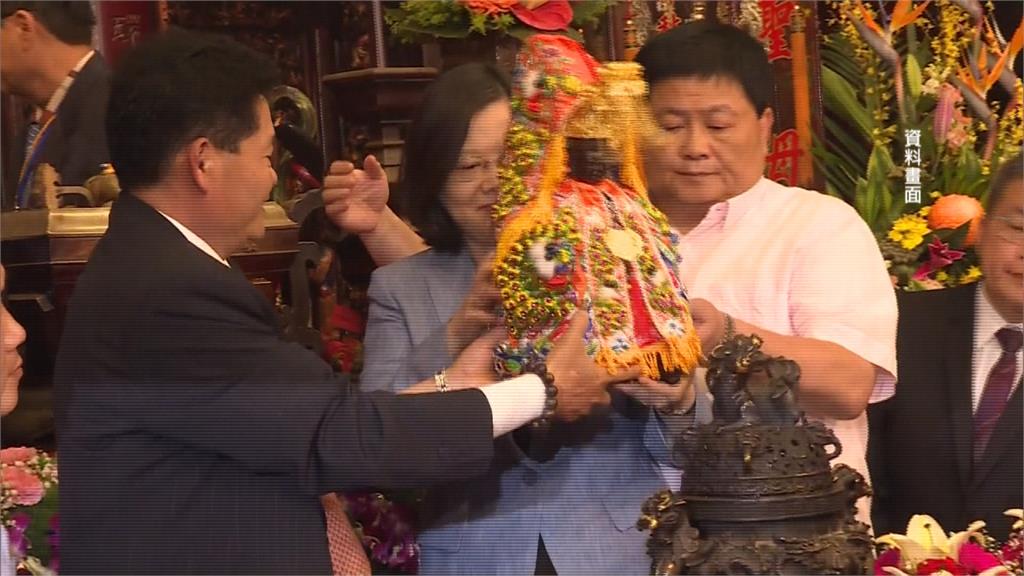 大甲媽遶境政治味!下午3點蔡英文總統恭請上轎