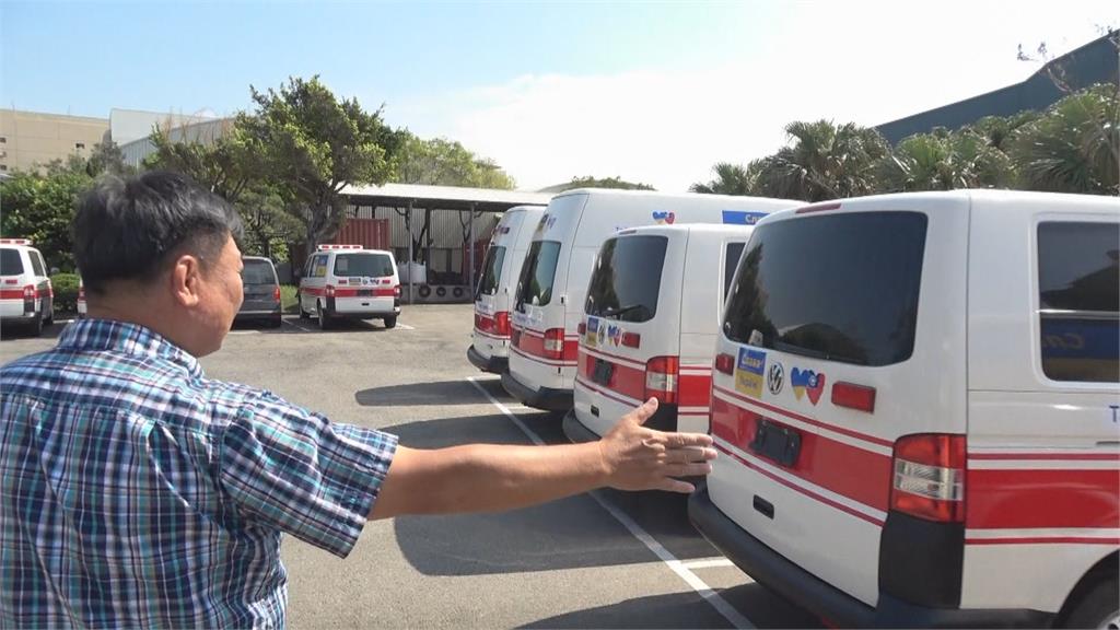 畫面曝光！台灣救護車衝前線搶救受傷大兵　烏克蘭醫護：感謝伸出援手