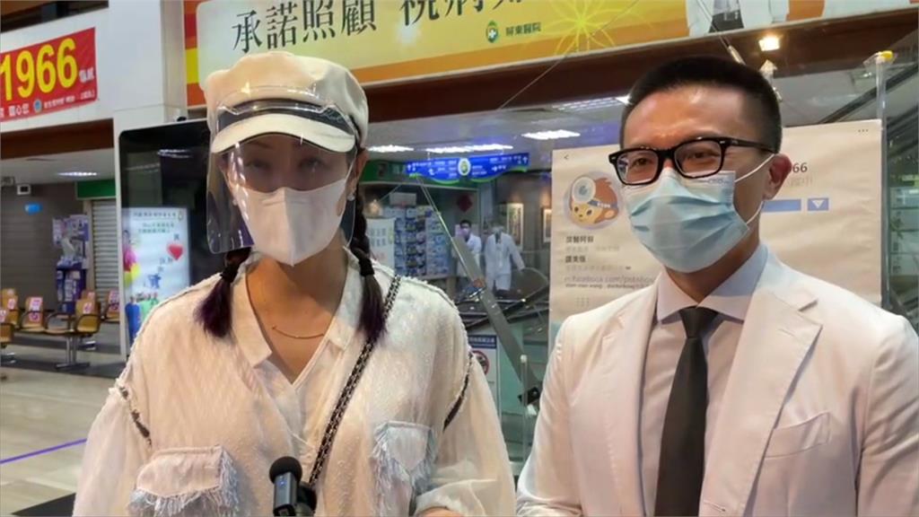 賈永婕直奔屏東4醫院　送800套防護衣及HFNC