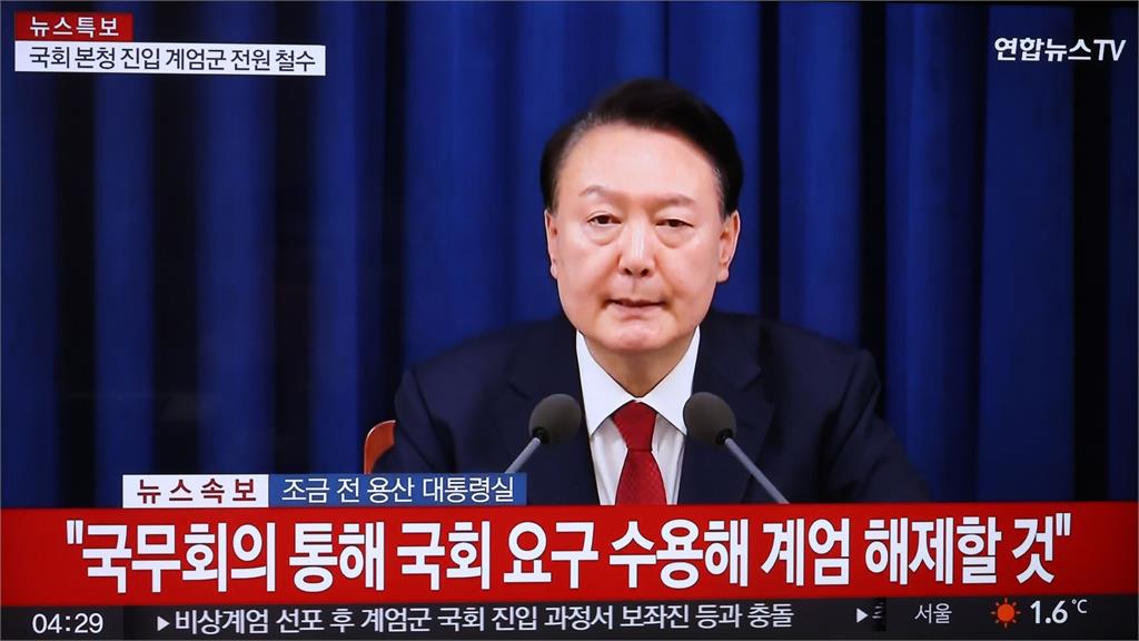 快新聞／尹錫悅慘了！胡亂宣布戒嚴　南韓6在野黨正式提交彈劾案