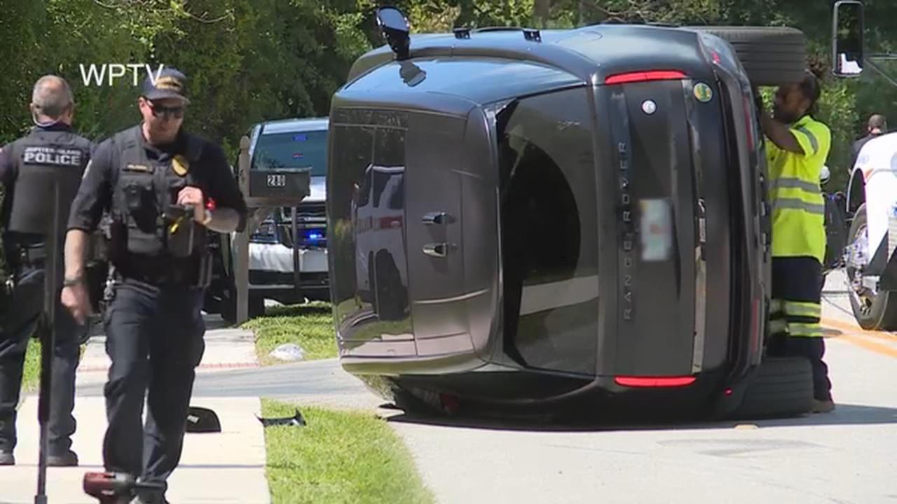 高球球王老虎伍茲佛州翻車　沒酒駕！拒驗尿遭警方逮捕