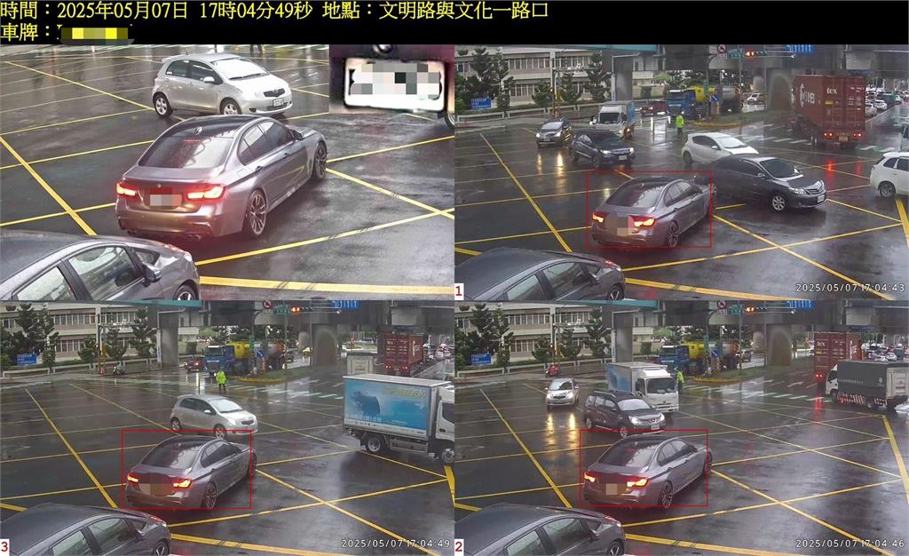 網傳龜山「這裡」科技執法抓違規右轉　桃警澄清了