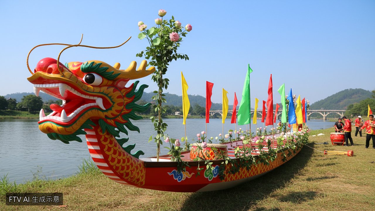 喚醒沉睡巨龍！廣州龍舟祈福儀式登場　點睛淨化祈豐收
