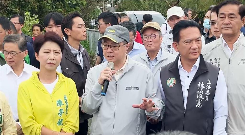 赴雲嘉南勘災 卓榮泰:納千億經費系統性治水