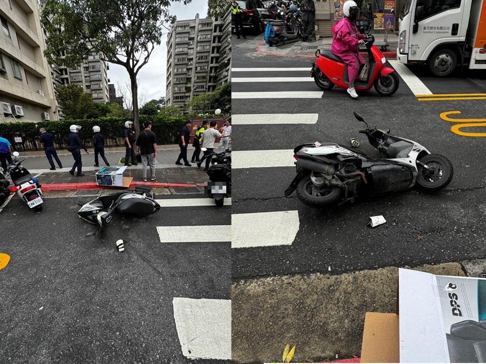(有影)/北市內湖驚爆砍人事件! 30歲男遭刺急進飲料店求救 嫌犯離開畫面曝光