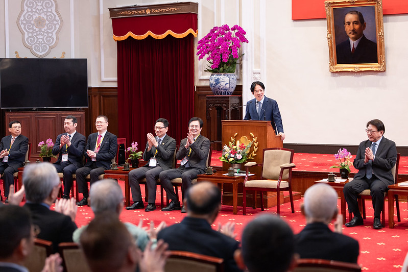 快新聞／賴清德總統接見各大醫事團體　重申三項使命、和平四大支柱
