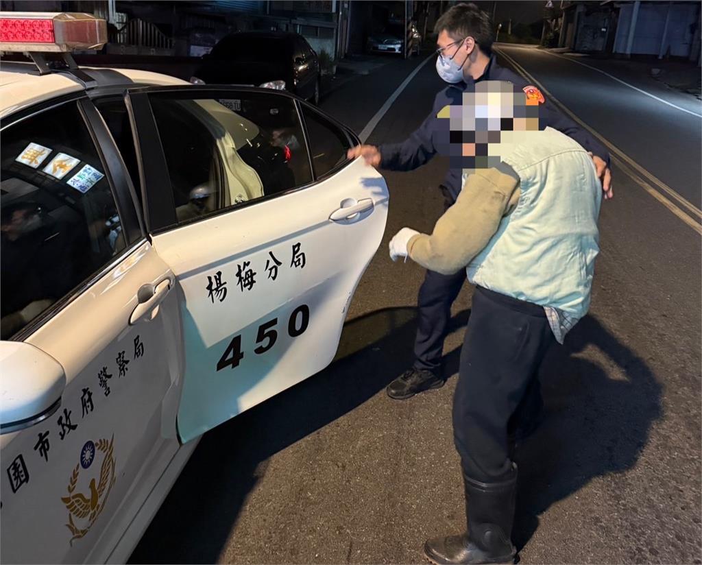失智翁偷溜出門被通報失蹤　楊梅警在這找到他