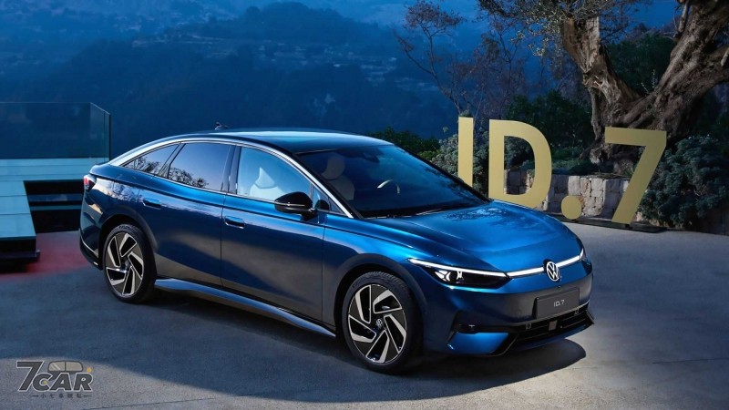 品牌純電旗艦房車　Volkswagen ID.7 正式亮相