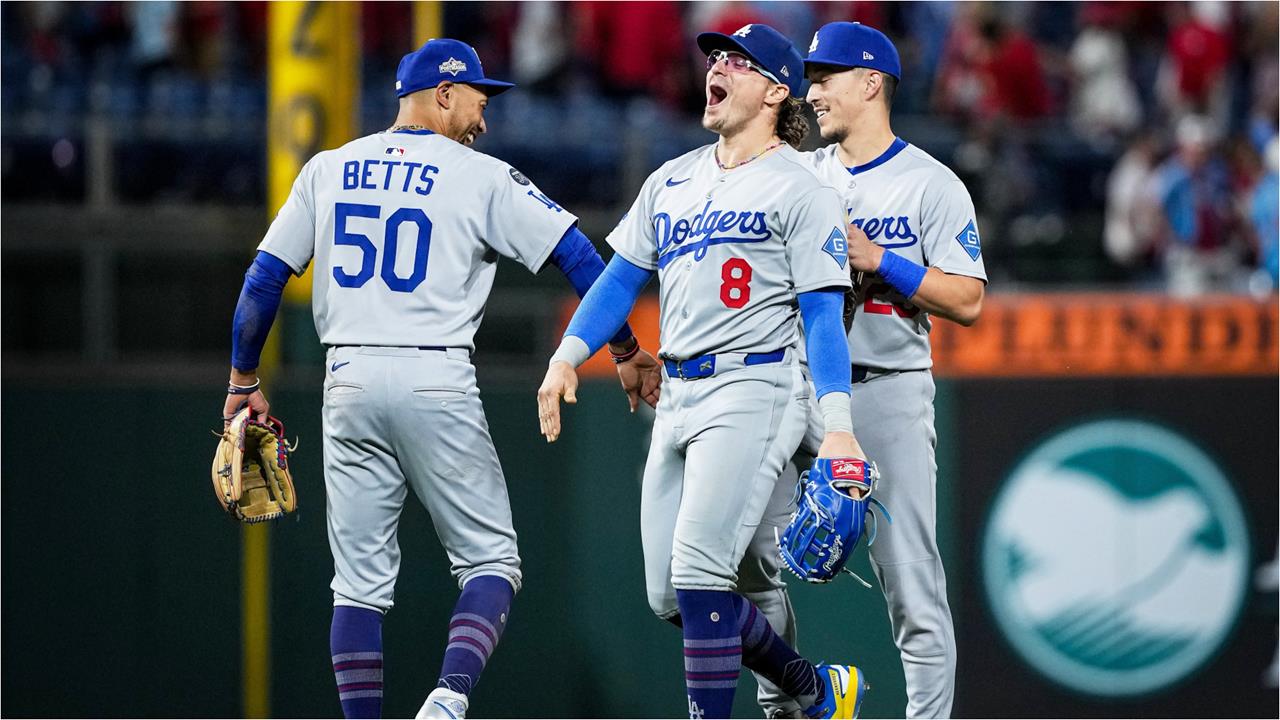MLB／道奇二勝聽牌晉級機率直逼9成！費城人拚「讓二追三」過去十年僅一隊成功