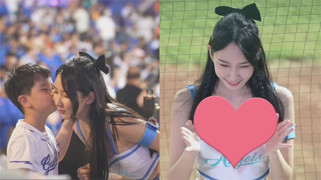 美腿啦啦隊員辣跳應援肩帶狂掉　「上帝視角兇暴」網嗨：深藏不露
