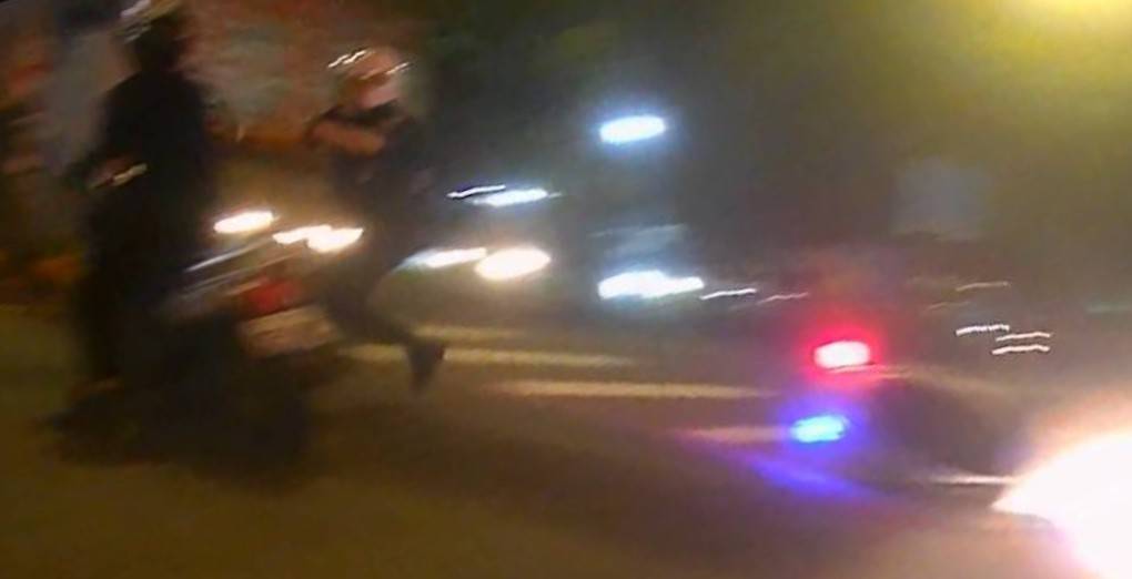 【有片】拒檢撞警逃逸又逆向闖紅燈　酒駕男下場慘了