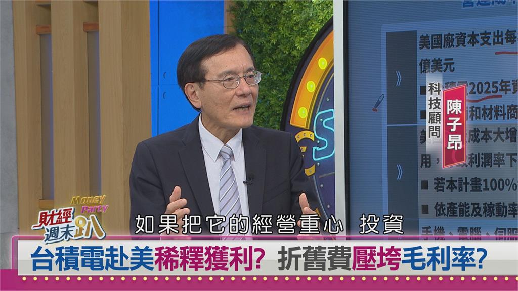 週末趴(影)／台積電千億美元投資美國！專家：以拖待變是明智之舉！
