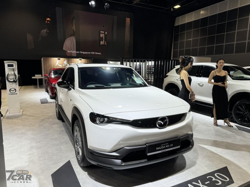2024 新加坡車展：Mazda CX-30 e-Skyactiv EV 實拍