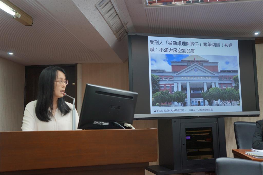 東成監獄護理師遭攻擊竟「無戒護陪同」  陳瑩要求檢討制度