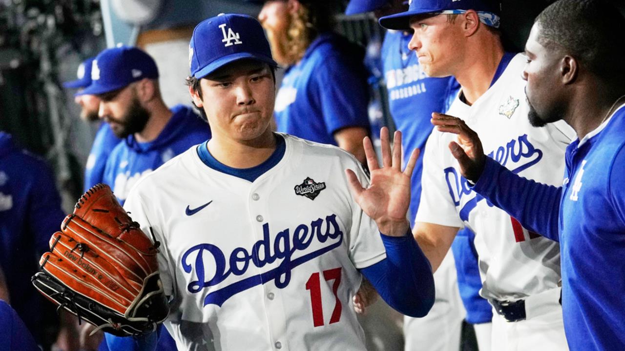 MLB(影)/18局大戰後休息不到一天!大谷先發吞敗 世界大賽道奇藍鳥2-2平手