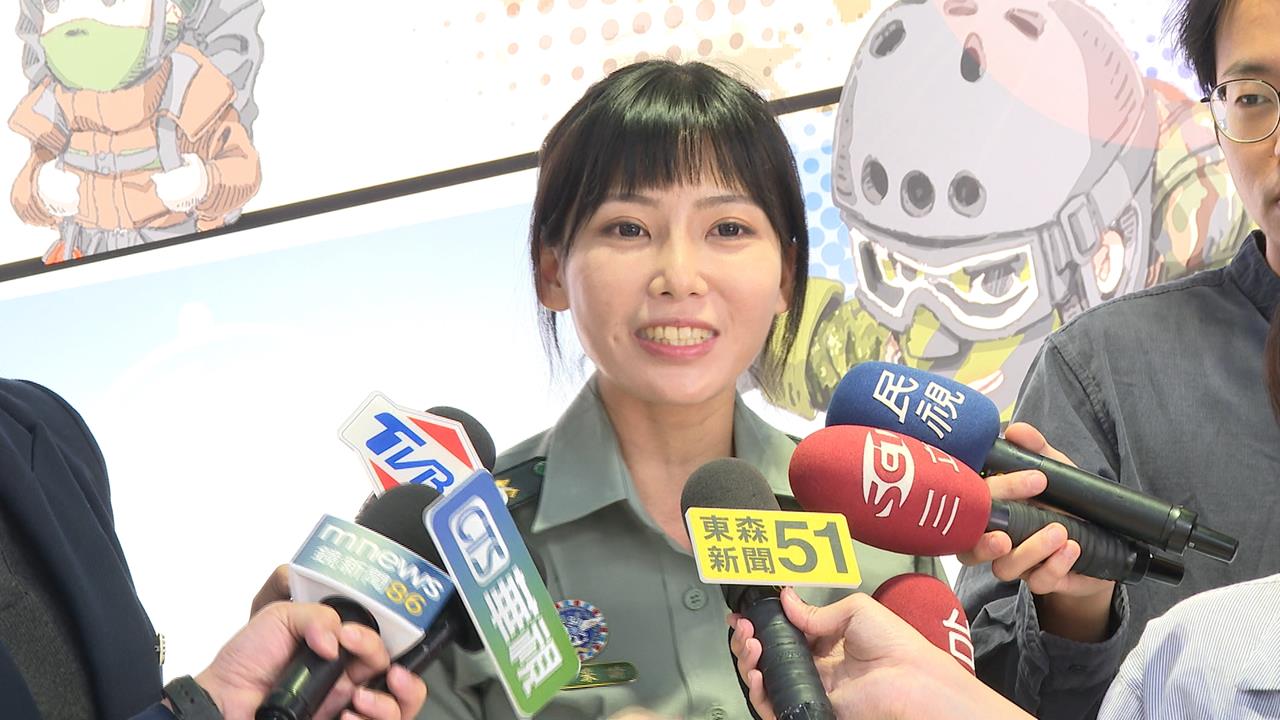 畢業季來臨國軍招募新血　派出最美政戰士擔綱宣傳