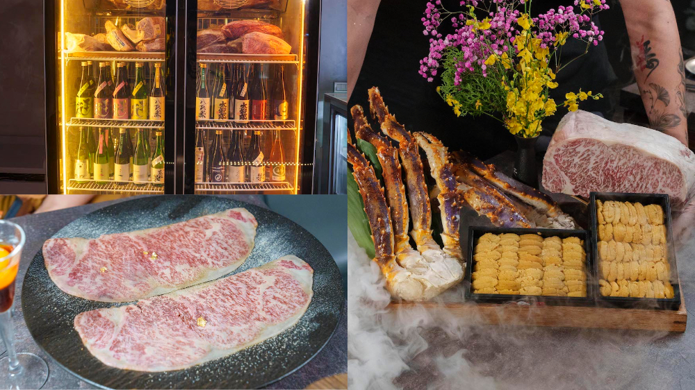 台中無菜單燒肉 春間艸艸｜超高CP值 $1680可以吃日本空運海膽、帝王蟹、日本A5和牛！