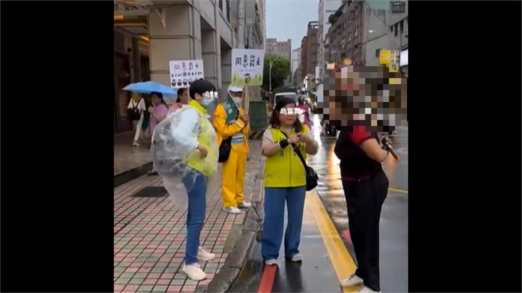 中和罷團遭「女子搶麥克風」爆衝突 議員譴責暴力將提告