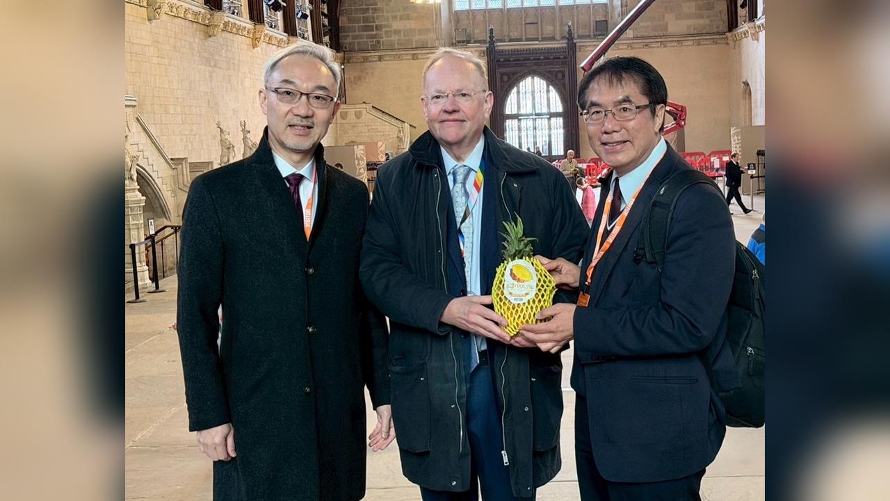 黃偉哲會晤英國會議員李納德 台南與英國關係邁向新里程