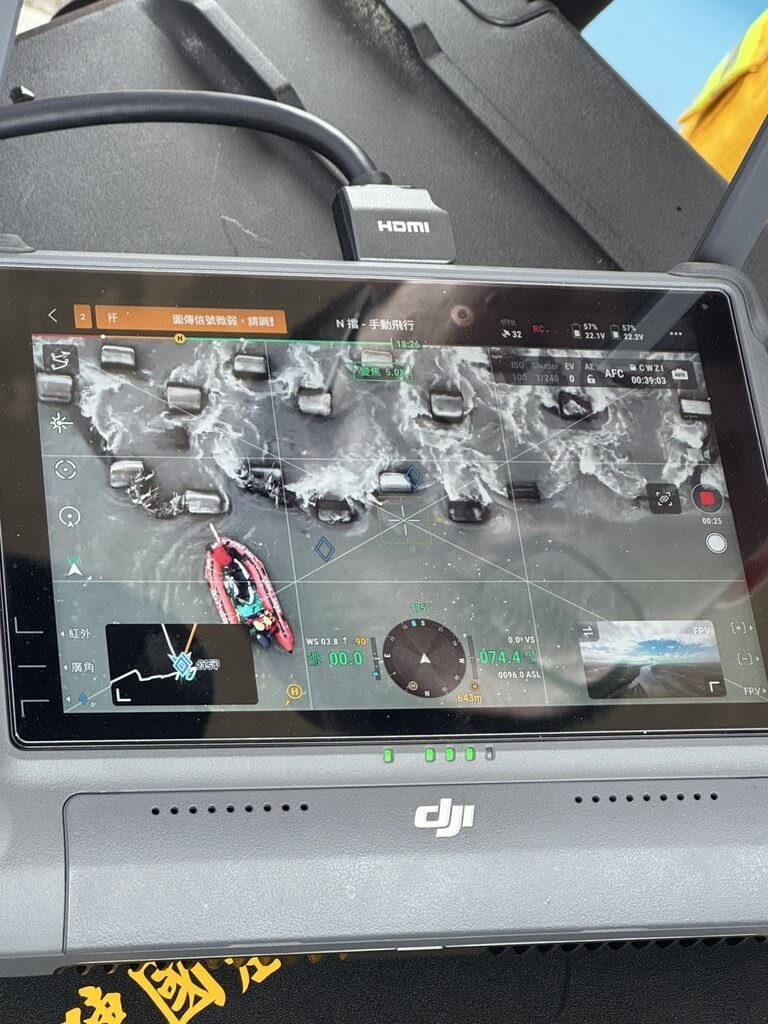 泰籍移工落水失蹤　無人機尋獲已無生命徵象