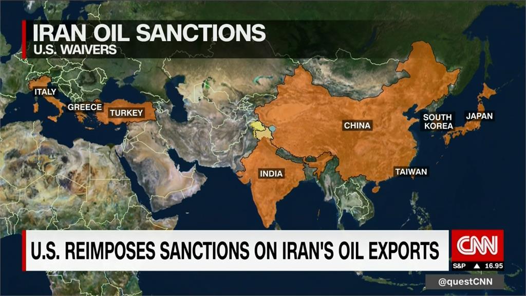 美重啟伊朗經濟制裁 未來交易國家須受懲處