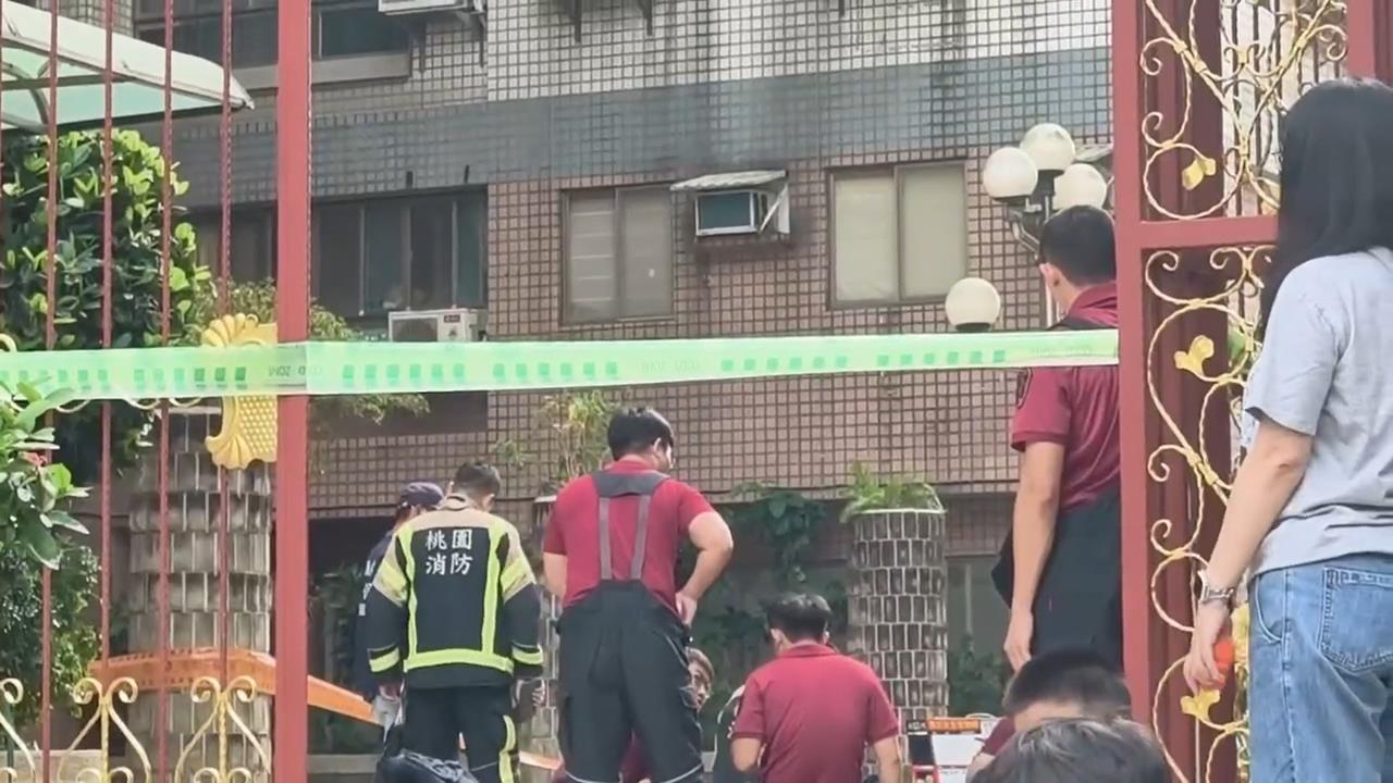 這藍委家社區驚傳不明氣體洩漏！百戶住戶急撤離　2人預防性送醫