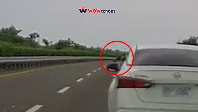行車糾紛!? 民眾遭逼車還被亮槍 2車前後包夾下交流道