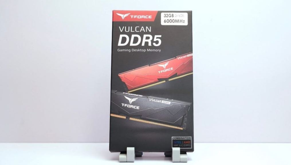 主打的就是便宜有好貨？T-Force Vulcan DDR5–6000 32GB 2x16GB CL38黑