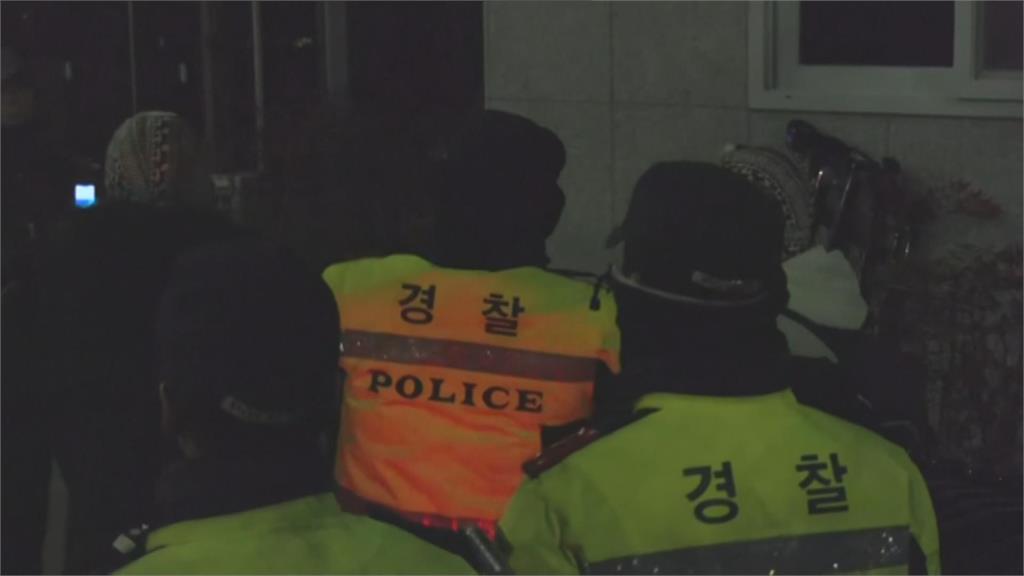 南韓檢調二度逮捕尹錫悅 門口對峙發生衝突