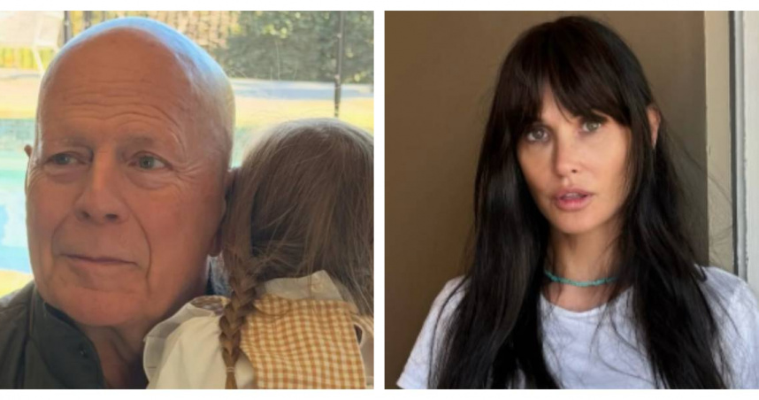 布魯斯威利71歲生日！黛咪摩爾曬照慶生　祖孫同框超暖