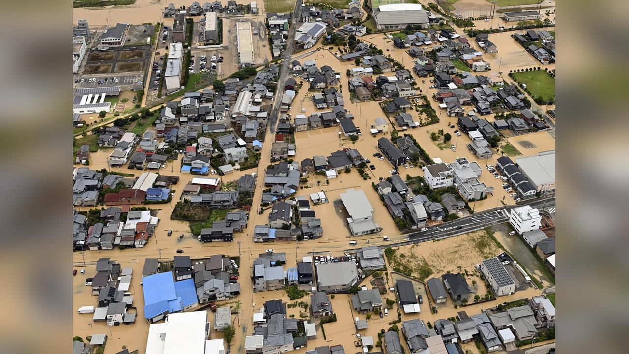 暴雨再襲日本北陸！　福井「5級警報」撤30萬人