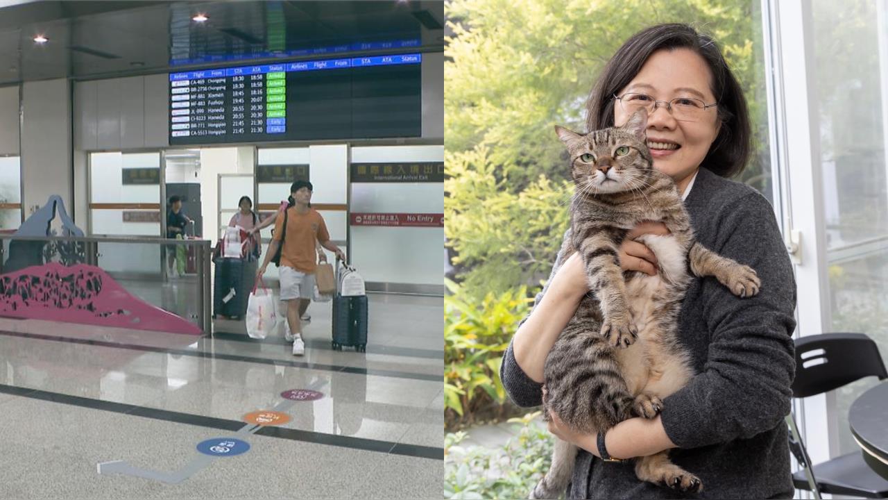 台灣機場「1貼心細節」外國人讚爆：用心的國家！竟釣出蔡英文「親自認證」