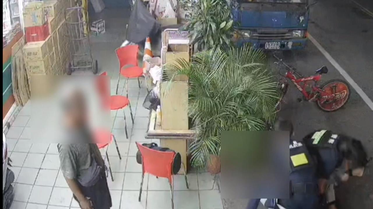 驚！街頭上演警匪追逐　男謊報身分竟背3條通