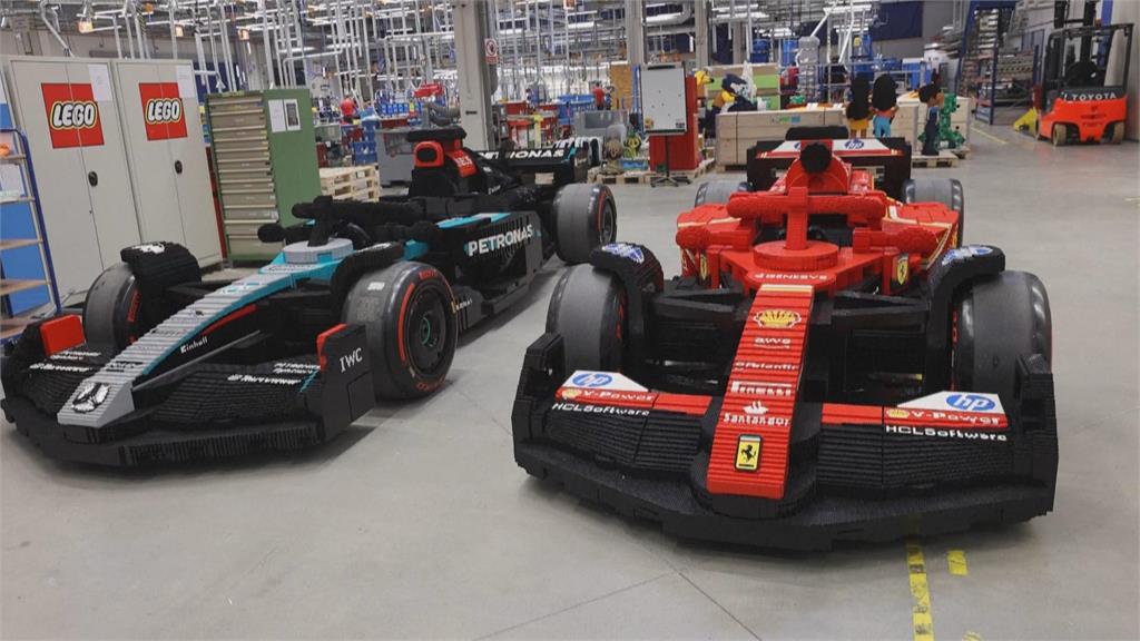 400萬塊樂高積木　變身F1賽車開上路