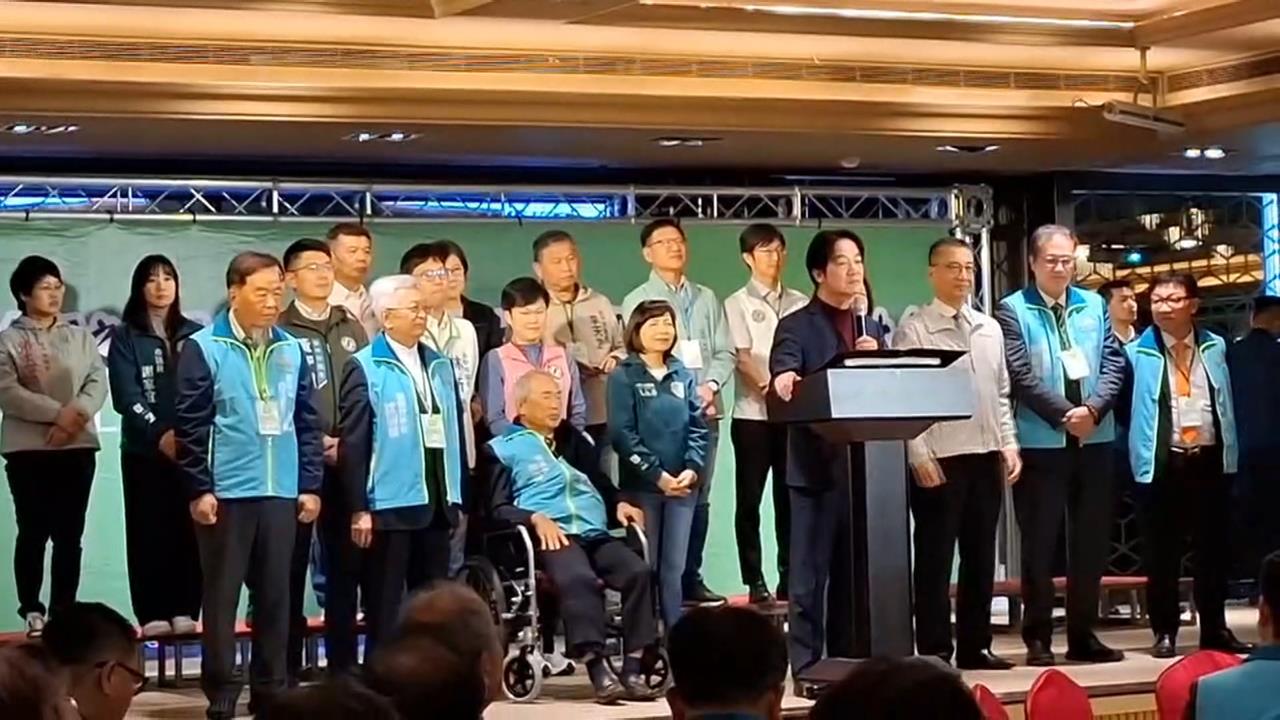 轟「在野想讓台灣倒」總統：縣市長選舉勝利就可抵抗中國