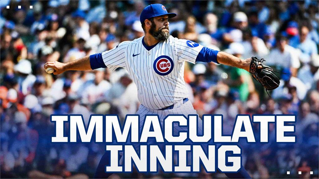 MLB(影)/小熊中繼演「完美一局」史上第118次 前次同城白襪苦等逾百年才出現