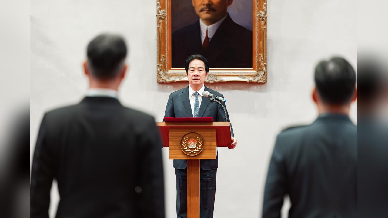 快新聞／台灣守住民主第一線　賴總統：讓世界看到國軍嚇阻、擊敗敵人的能力