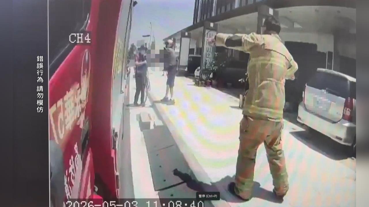 台南縱火砍人案! 莽男持斧傷3人 劫走救護車逃逸被逮