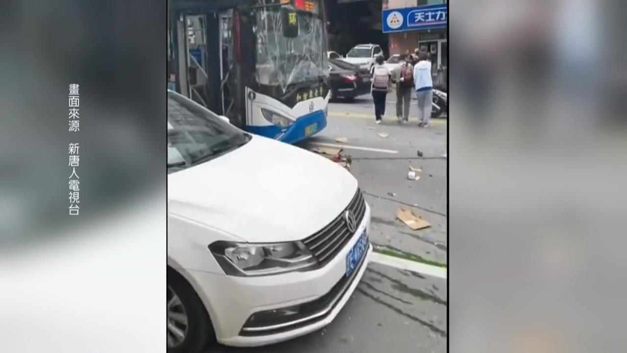 中國店家爆炸！公車遭波及玻璃全碎　釀至少2死13傷