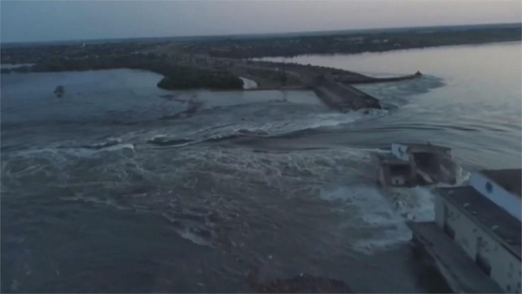烏克蘭水壩潰堤成災　證實16死　31人失蹤