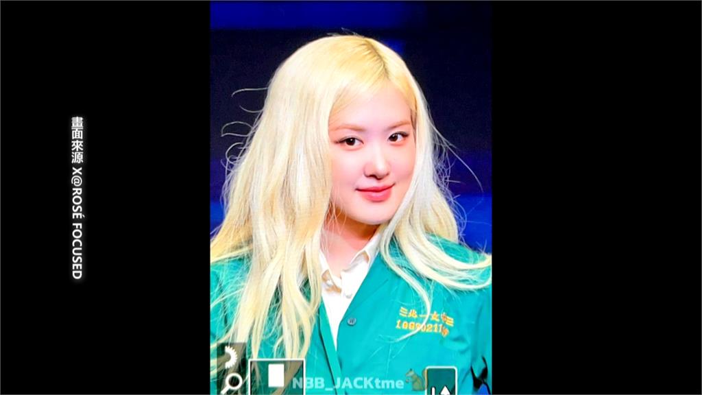 一秒變校花全網暈了！　BLACKPINK成員Rosé驚喜穿上「北一女制服」