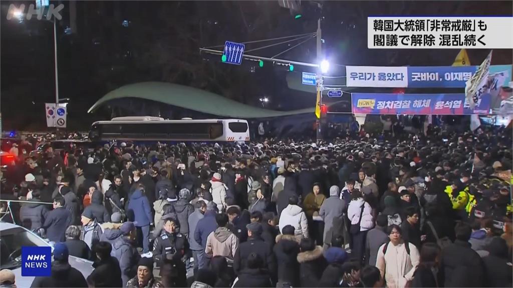 南韓短命戒嚴　美國：南韓未事先通知　保持密切聯繫