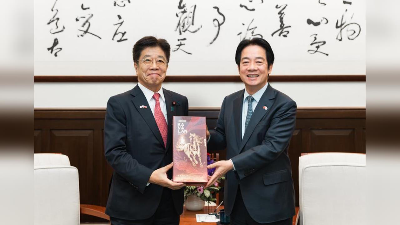 快新聞／患難見真情！「這人」曾推動日本政府送台灣疫苗　賴清德當面致謝