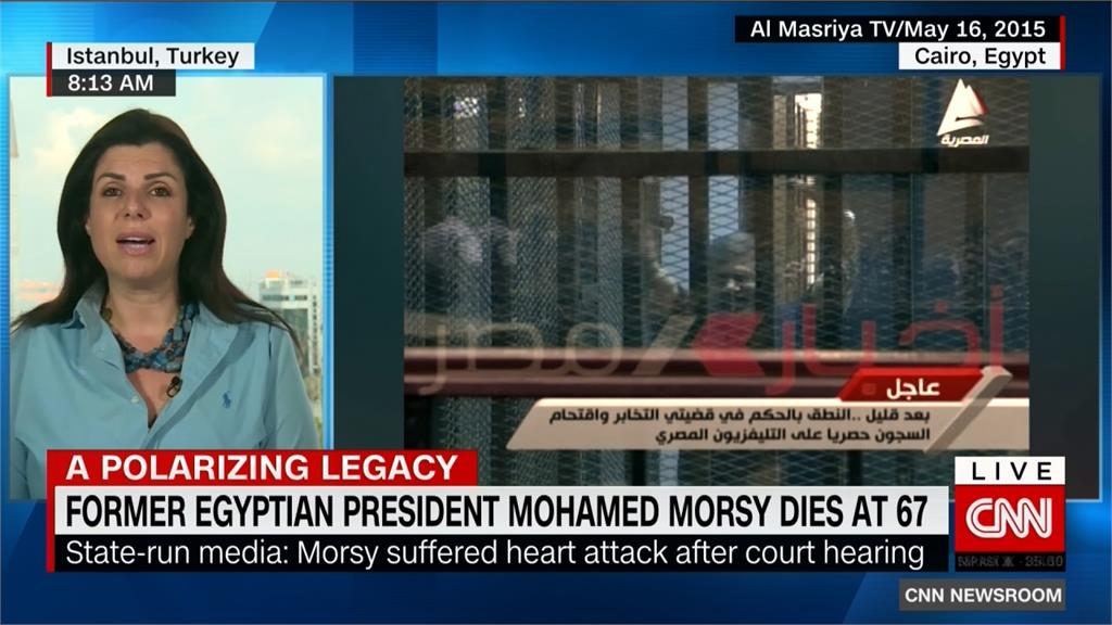 全球／上任一年就被推翻 埃及民選總統穆希開庭猝死