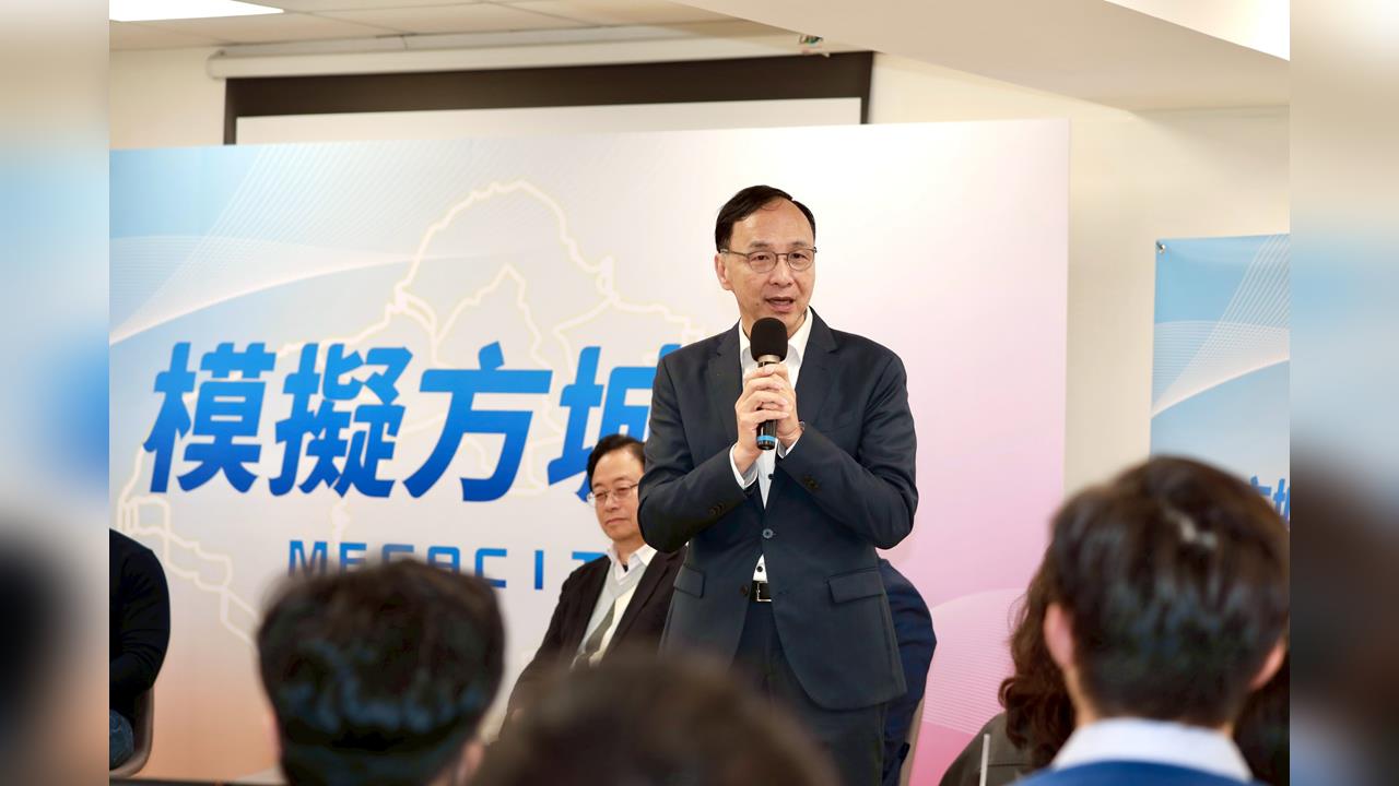 快新聞／與藍黨團「3800億+N」軍購不同調？朱立倫喊話：國安不分黨派